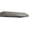 imageGE Under Cabinet Range Hood  30 Inch Kitchen Exhaust Fan with 2 Speeds Cooktop Lighting ampamp Included Filter  Kitchen Essentials for Frequent Cooks  Top or Rear Exhaust Capability  200 CFM  SteelFingerprint Resistant Slate