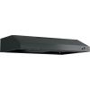 imageGE Under Cabinet Range Hood  30 Inch Kitchen Exhaust Fan with 2 Speeds Cooktop Lighting ampamp Included Filter  Kitchen Essentials for Frequent Cooks  Top or Rear Exhaust Capability  200 CFM  SteelBlack