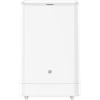 imageGE10000 BTU Class Smart HeatCool Portable Air Conditioner for Medium Rooms up to 450 sq ft 4In1 Functionality Remote Control Perfect for Bedroom or Living Room Easy Install Kit WhiteWhite