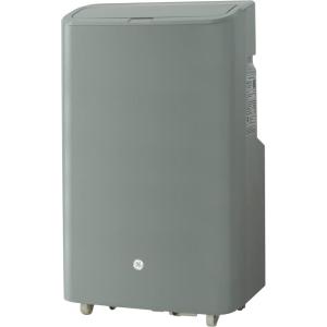 imageGE 10500 BTU Portable Air Conditioner for Medium Rooms up to 450 sq ft 3in1 with Dehumidify Fan and Auto Evaporation Dual Hose Compatible Included Window Installation Kit GreyGray