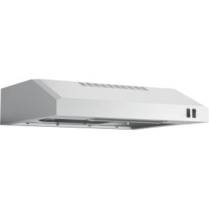 imageGE 24in Under Cabinet Range Hood convertible Duct 2 Speed Exhaust Fan Front Control and Reusable Filter Stainless SteelStainless Steel