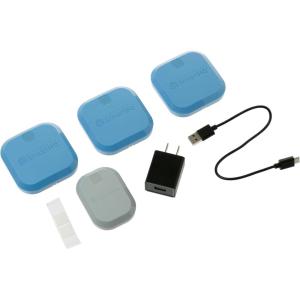 imageGE Appliances SmartHQ WiFi Water Leak Detector Personal Security Water Leak Alarm with App Alerts Wireless Leak Detection for Bathroom Laundry Room Basement Garage SPLK10N01A Battery Included3 Sensors  Gateway