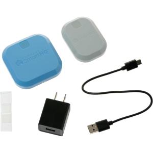 imageGE Appliances SmartHQ WiFi Water Leak Detector Personal Security Water Leak Alarm with App Alerts Wireless Leak Detection for Bathroom Laundry Room Basement Garage SPLK10N01A Battery Included1 Sensor  Gateway