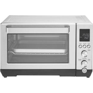 imageGE Convection Toaster Oven  Quartz Heating Technology  Large Capacity Toaster Oven Complete With 7 Cook Modes ampamp Oven Accessories  Countertop Kitchen Essentials  1500 Watts  Stainless SteelRapid Quartz Heating