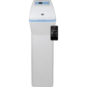 imageGE Smart Water Softener System with Leak Detect  40000 Grain  Reduce Hard Mineral Levels at Water Source  Wifi Connectivity  Improve Water Quality for Drinking Laundry Dishwashing  GXSHC40N40 000 Grain Smart Home