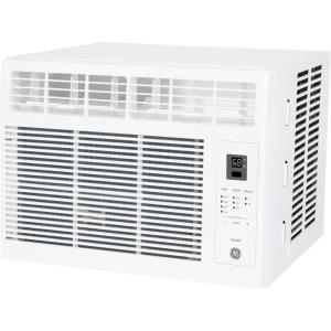 imageGE Window Air Conditioner 5000 BTU Black Efficient Cooling for Smaller Areas Like Bedrooms and Guest Rooms 5K BTU Window AC Unit with Easy Install KitWhite