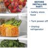 imageGE Appliances Refrigerator Evaporator Fan Motor WR60X26866 WR60X26033