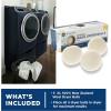 imageGE Appliances Wool Dryer Balls XL 3 inch Reusable Natural Fabric Softener Made of 100 Pure New Zealand Wool Set of 31