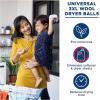 imageGE Appliances Wool Dryer Balls XL 3 inch Reusable Natural Fabric Softener Made of 100 Pure New Zealand Wool Set of 31