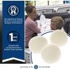 imageGE Appliances Wool Dryer Balls XL 3 inch Reusable Natural Fabric Softener Made of 100 Pure New Zealand Wool Set of 31