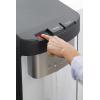 imageGE BottomLoading TriTemperature Water Dispenser  5 Gallon Water Cooler for Home or Office  3 Temperature Settings  Taller 13quot Dispenser Height  No Lift Bottom Loading  LED Light  Charcoal