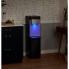 imageGE BottomLoading TriTemperature Water Dispenser  5 Gallon Water Cooler for Home or Office  3 Temperature Settings  Taller 13quot Dispenser Height  No Lift Bottom Loading  LED Light  Charcoal