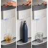 imageGE BottomLoading TriTemperature Water Dispenser  5 Gallon Water Cooler for Home or Office  3 Temperature Settings  Taller 13quot Dispenser Height  No Lift Bottom Loading  LED Light  Charcoal