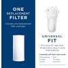 imageGE FXHTC Whole House Water Filter  Replacement for Water Filtration System  NSF Certified Reduces Chlorine Sediment Rust ampamp Other Impurities  Replace Every 3 Months for Best Results  1 Filter