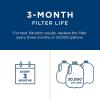 imageGE FXHTC Whole House Water Filter  Replacement for Water Filtration System  NSF Certified Reduces Chlorine Sediment Rust ampamp Other Impurities  Replace Every 3 Months for Best Results  1 Filter