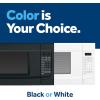 imageGE GCST14S1WWW Microwave Oven1100watt 7 Auto Cooking Settings Kitchen Essentials for The Countertop Dorm Room or Apartment ChildLock Technology 14 Cu Ft WhiteWhite