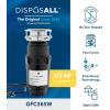 imageGE GFC365W Disposer BlackGFC365W 13 HP Corded Universal 3 Bolt