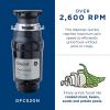 imageGE GFC365W Disposer BlackGFC520N 12 HP NonCorded