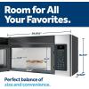 imageGE JVM6172SKSS 17 Cu Ft OverTheRange Microwave Oven Stainless Steel