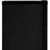 imageGE Mini Fridge With Freezer  44 Cubic Ft  SingleDoor Design With Glass Shelves InDoor Can Rack ampamp Small Freezer  Small Refrigerator Perfect for the Garage Dorm Room or Bedroom  Clean SteelBlack