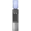 imageGE TopLoading Hot and Cold Water Dispenser  5 Gallon Water Cooler for Home or Office  2 Temperature Settings  Taller 13quot Dispenser Height  Freestanding with LED Night Light CharcoalCharcoal