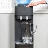 imageGE TopLoading Hot and Cold Water Dispenser  5 Gallon Water Cooler for Home or Office  2 Temperature Settings  Taller 13quot Dispenser Height  Freestanding with LED Night Light CharcoalCharcoal