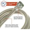 imageGeneral Electric PM14X10005 Stainless Steel Washing Machine Hoses 4Foot 2pack