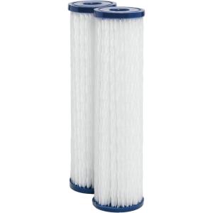 imageGE FXWPC Whole House Water Filter  Replacement for Water Filtration System  NSF Certified Reduces Sediment Rust ampamp Other Impurities from Water  Replace Every 3 Months for Best Results  2 Filters