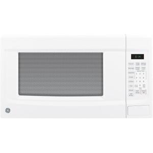 imageGE GCST14S1WWW Microwave Oven1100watt 7 Auto Cooking Settings Kitchen Essentials for The Countertop Dorm Room or Apartment ChildLock Technology 14 Cu Ft WhiteWhite