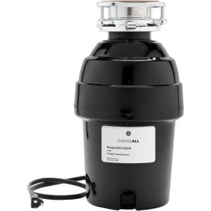 imageGE GFC765W Disposer BlackGFC1065W 1 HP Corded Universal 3 Bolt
