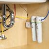 imageGE GXK285JBL Under Sink Filter NSF Certified Water System 1 Count Pack of 1 White