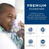 imageGE MSWF Refrigerator Water Filter  Certified to Reduce Lead Sulfer and 50 Other Impurities Pack of 1