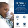 imageGE RPWFE Refrigerator Water Filter Genuine Replacement Filter Certified to Reduce Lead Sulfur and 50 Other Impurities Replace Every 6 Months for Best Results Pack of 1