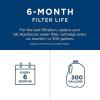 imageGE RPWFE Refrigerator Water Filter Genuine Replacement Filter Certified to Reduce Lead Sulfur and 50 Other Impurities Replace Every 6 Months for Best Results Pack of 1