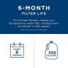 imageGE RPWFE2PK RPWFE Refrigerator Water Filter Certified to Reduce Lead Sulfur and 50 Other Impurities Replace Every 6 Months for Best Results Pack of 2 2 Count Pack of 1 White