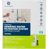 imageGE Single Stage Under Sink Water Filter System  Water Filtration System Reduces Impurities in Water  Easy Install No Plumbing Required  Replace Filter FQK1K Every 6 Months  GXK185KBL