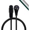 imageGE 3Outlet Flat Extension Cord 8 Ft Grounded Extension Cord with Multiple Outlets 3 Prong Outlet Extender Flat Plug Power Strip Indoor Extension Cord 16 Gauge UL Listed White 50251Black