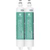 imageGE RPWFE2PK RPWFE Refrigerator Water Filter Certified to Reduce Lead Sulfur and 50 Other Impurities Replace Every 6 Months for Best Results Pack of 2 2 Count Pack of 1 White