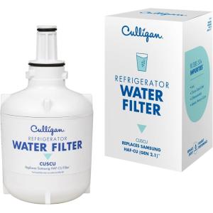 imageCulligan CUSCU Refrigerator Water Filter  Replacement for Samsung Water Filter HAFCU1  Replace Every 6 Months  Pack of 1Pack of 1
