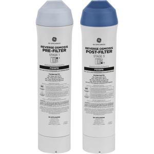 imageGE Pre ampamp Post Filter Set Compatible with Select GE Under Sink Filtration Systems Including GXRQ18NBN GNRQ18NBN GXRV40TBN  Replace Every 6 Months  FQ18PNFQ18PN