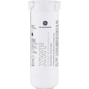 imageGE XWF Refrigerator Water Filter  Certified to Reduce Lead Sulfer and 50 Other Impurities  Replace Every 6 Months for Best Results  Pack of 1