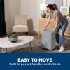imageGE Energy Star Portable Dehumidifier 50 Pint Perfect for Bedroom Basement ampamp Garage or Rooms up to 4000 Sq Ft Ideal for High Humidity Areas Complete with Empty Bucket Alarm ampamp Clean Filter Alert50 Pint