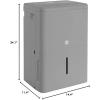 imageGE Energy Star Portable Dehumidifier 50 Pint Perfect for Bedroom Basement ampamp Garage or Rooms up to 4000 Sq Ft Ideal for High Humidity Areas Complete with Empty Bucket Alarm ampamp Clean Filter Alert50 Pint with WiFi