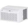 imageGE Window Air Conditioner 8000 BTU WiFi Enabled EnergyEfficient Cooling for Medium Rooms 8K BTU Window AC Unit with Easy Install Kit Control Using Remote or Smartphone AppWhite