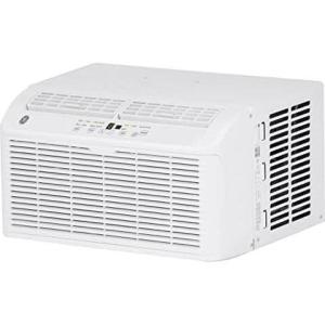 imageGE Window Air Conditioner 8000 BTU WiFi Enabled EnergyEfficient Cooling for Medium Rooms 8K BTU Window AC Unit with Easy Install Kit Control Using Remote or Smartphone AppWhite