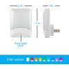 imageGE ColorChanging LED Night Light Plug Into Wall Dusk to Dawn Sensor Ambient Lighting for Bedroom Childrens Room Nursery Safety Rated 1 pack 34693Color Changing