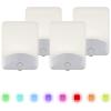 imageGE ColorChanging LED Night Light Plug Into Wall Dusk to Dawn Sensor Ambient Lighting for Bedroom Childrens Room Nursery Safety Rated 1 pack 34693Color Changing