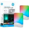imageGE ColorChanging LED Night Light Plug Into Wall Dusk to Dawn Sensor Ambient Lighting for Bedroom Childrens Room Nursery Safety Rated 1 pack 34693Color Changing