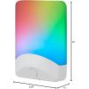 imageGE ColorChanging LED Night Light Plug Into Wall Dusk to Dawn Sensor Ambient Lighting for Bedroom Childrens Room Nursery Safety Rated 1 pack 34693Color Changing