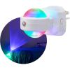 imageGE ColorChanging LED Night Light Plug Into Wall Dusk to Dawn Sensor Ambient Lighting for Bedroom Childrens Room Nursery Safety Rated 1 pack 34693Color Changing Swivel